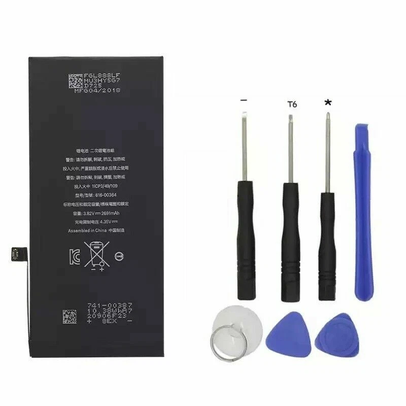 Replacement Internal Cell Battery For iPhone 6 6S 7 8 Plus X SE XS XR 11 12 Pro - Image 3 of 4