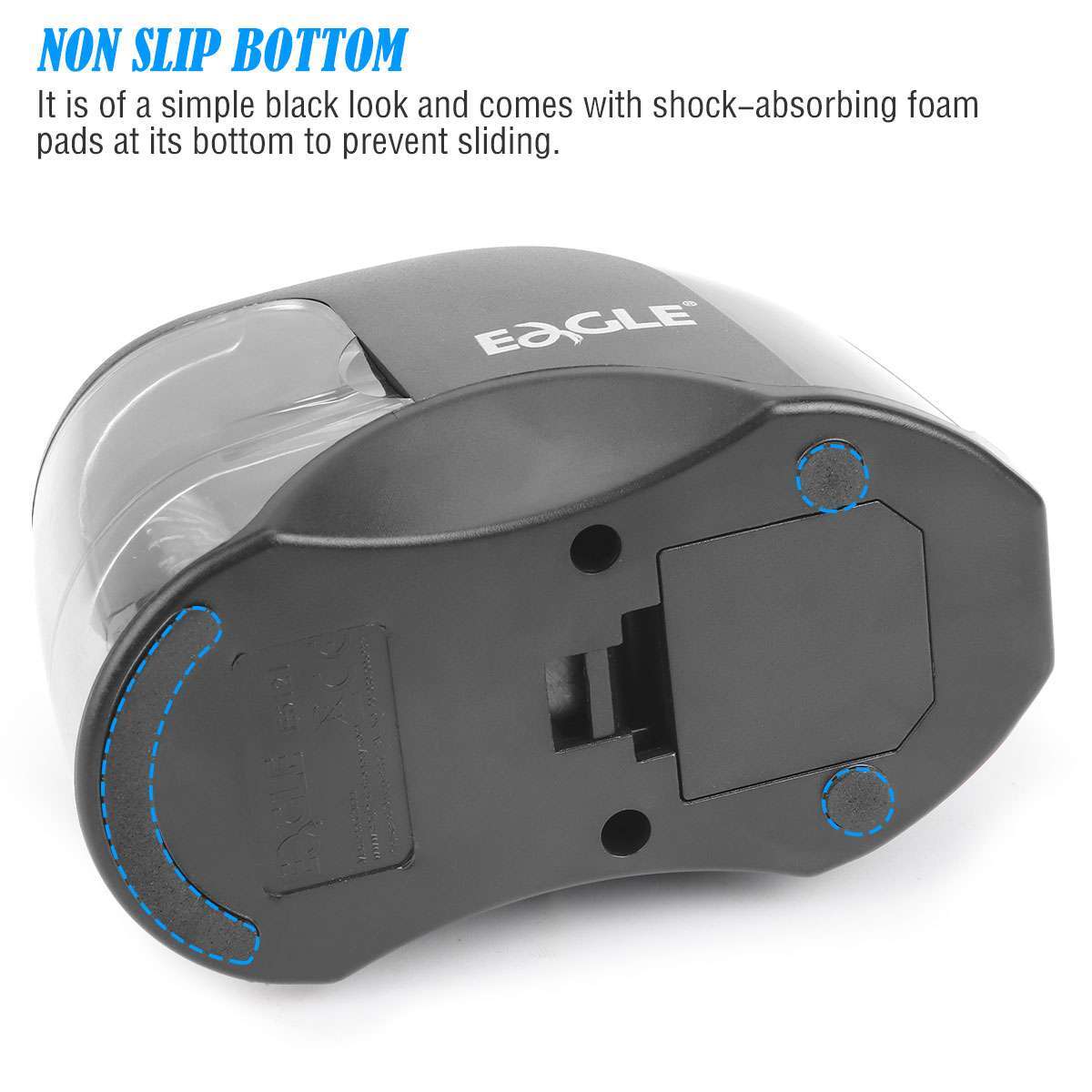 Best Automatic Electric Pencil Sharpener Helical Blade Fast Sharpen Home Office