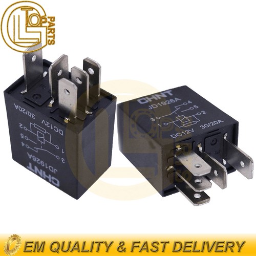 2X Universal Relay RY612 19290 for Buick Ford Toyota 5 Pin Term