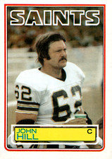 1983 Topps - #115 John Hill Saints
