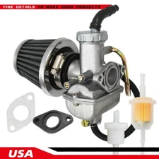 PZ20 Carburetor 50 70 90cc 100cc 110cc 125cc 135cc ATV Quad Go kart SUNL TAOTAO