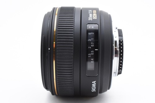 Sigma EX DC 30mm F/1.4 HSM Prime Lens w/Hood For Nikon MIJ Excellent+++ #2469703 - Picture 10 of 14