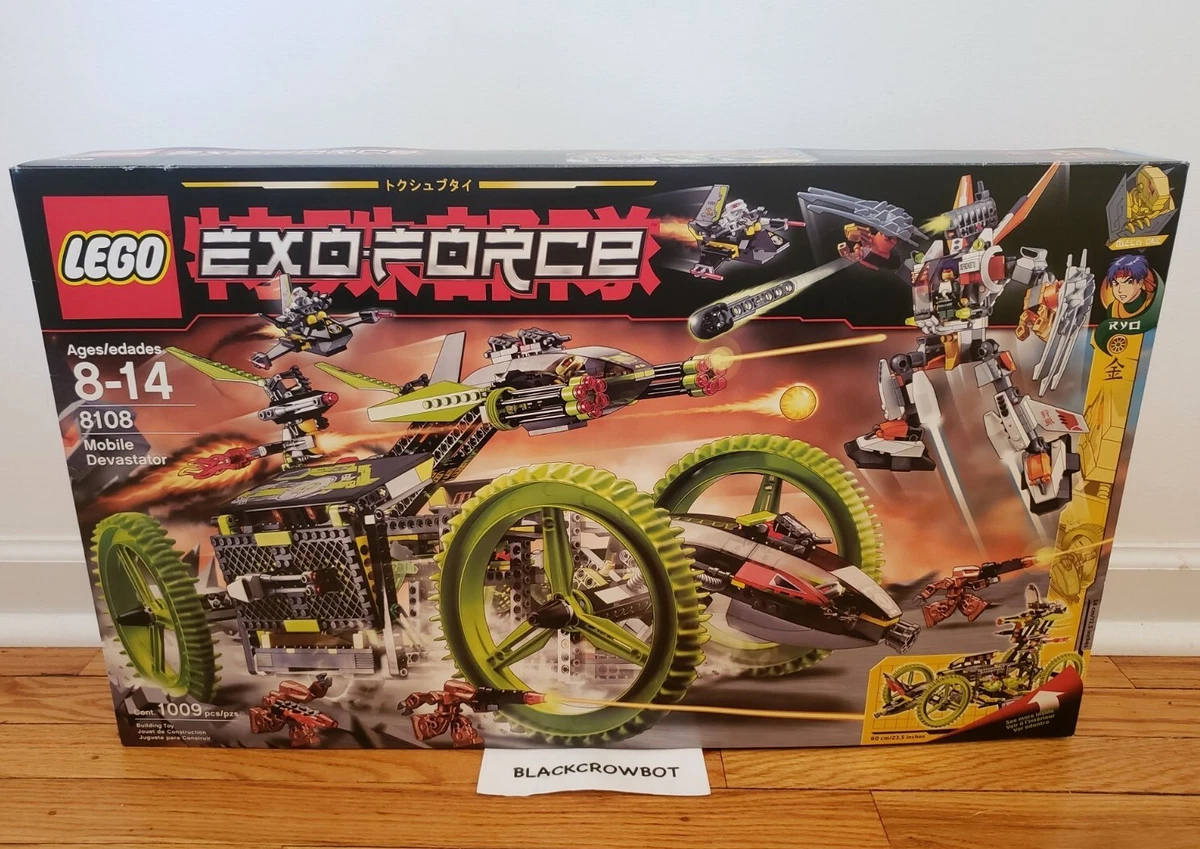 LEGO EXO-FORCE 8108 MOBILE DEVASTATOR Set Mint In Factory Sealed Box *BRAND NEW*