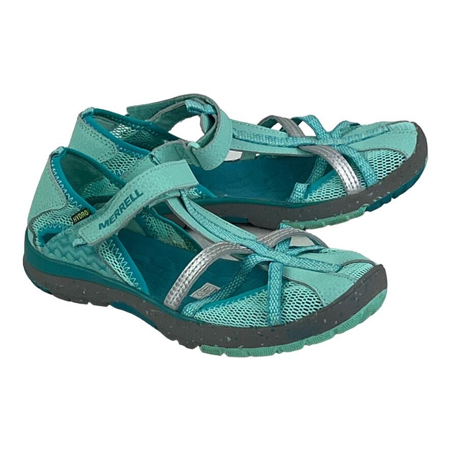 MERRELL Hydro Monarch Ragazze 6 M Turchese Scarpe Sandali Cinghie Regolabili