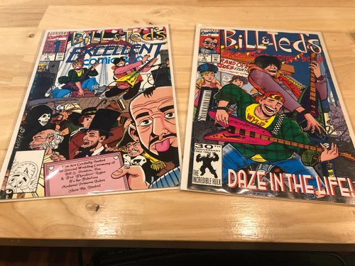 Bill & Ted's Excellent Comic Book - Marvel Comics - #1 (Dec 1991)~