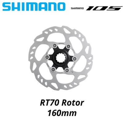 Shimano 105 SLX SM RT70 Disc Brake Rotor Center Lock ICE