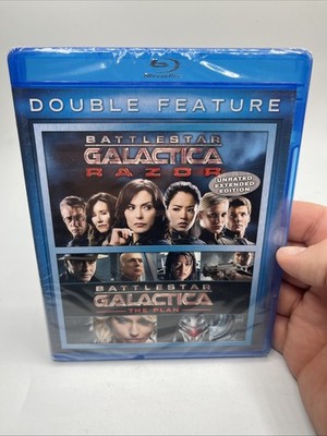 Battlestar Galactica Razor / The Plan Double Feature (Blu-ray, 2013) Brand New