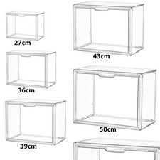 Multifunctional Foldable Storage Box Organizer for Figurines, Jewelry, Makeup, B