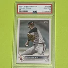 2022 Topps Update Nolan Ryan SP #US34 PSA 10 Angels HOF
