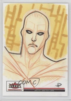 2023 Fleer Throwbacks '89 Marvel Edition 1/1 Denis Medri #SKT Auto Sketch 0y6v