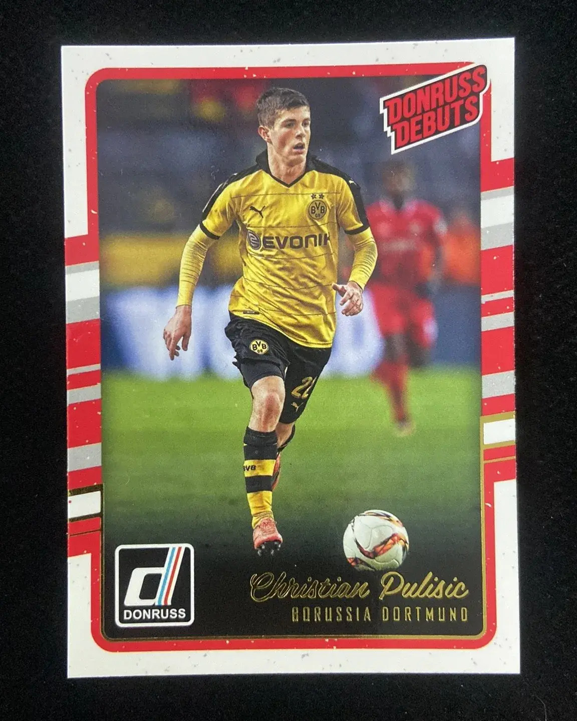 2016-17 Panini Donruss Debuts Borussia Doermund Christian Pulisic #224 J47