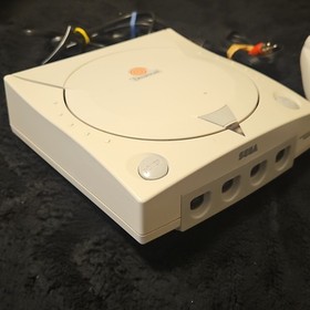SEGA Dreamcast Console White Bundle Controller VMU AV Power Cables NTSC-U/C