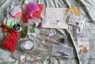 job lot fly fishing lure float makeing hooks/lures