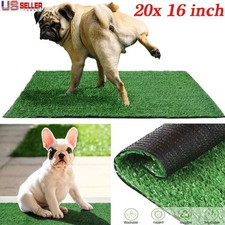 Pet Potty Trainer Grass Mat Dog Puppy Training Pee Patch Pad Indoor Dog Toilet