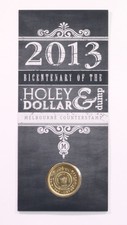 2013 Australian $1 Bicentenary of the Holey Dollar  M  Counterstamp Coin-Carded