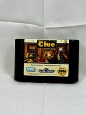 Sega Genesis Clue Board Game 1992 Cartridge Only