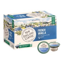 French Vanilla Medium Roast Coffee Pods, 12ct Single Serve Box