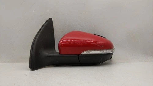 2005-2007 Mercury Montego Driver Left Side View Power Door Mirror Red FVJCB