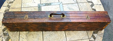 Wooden Dulcimer, Natural Finish Brown, Includes Hard Case w/ Red Lining