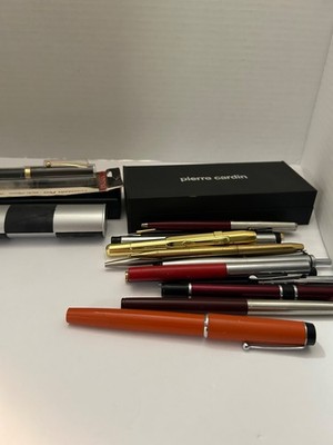 Lot of Eighteen Modern Pens all in various conditions some new in original boxes