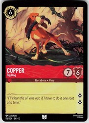 Copper - Big Dog 116/204 Uncommon Wilds Unknown