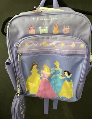 Vintage 90s Disney Princess Backpack Pyramid Backpack W Tag, Water Bottle NWT