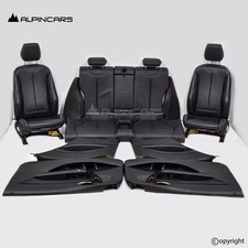 BMW F87 M2 F22 2er Innenausstattung M Sport Leder Sitze schwarz blau LCNL