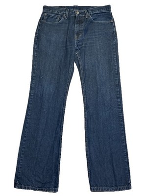 Levi s 527 bootcut jeans 32x32 (31) dark wash blue denim Men