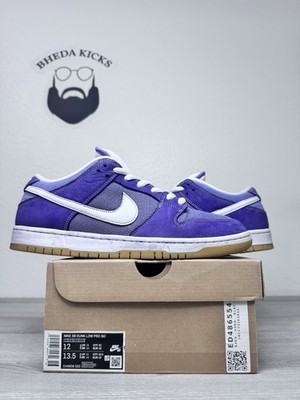 Size 12 - Nike Dunk SB Low Unbleached Pack Lilac DA9658-500 Mens Preowned