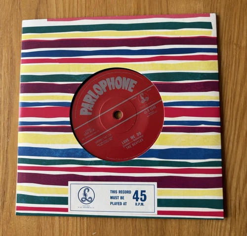 BEATLES - Love Me Do - UK 50th Anniversary Vinyl 7" Withdrawn Mispress /Recalled