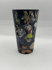 NARUTO Loot Crate Exclusive Black Shippuden Pint Glass Cup Anime By Just Funky