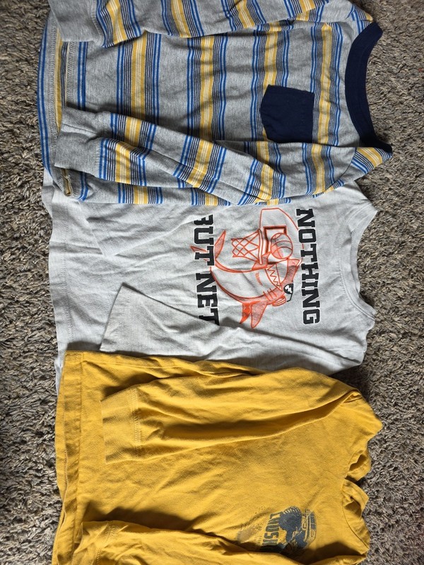 Lot Of Size 5t Boy Shirts, OLD NAVY, CARTERS