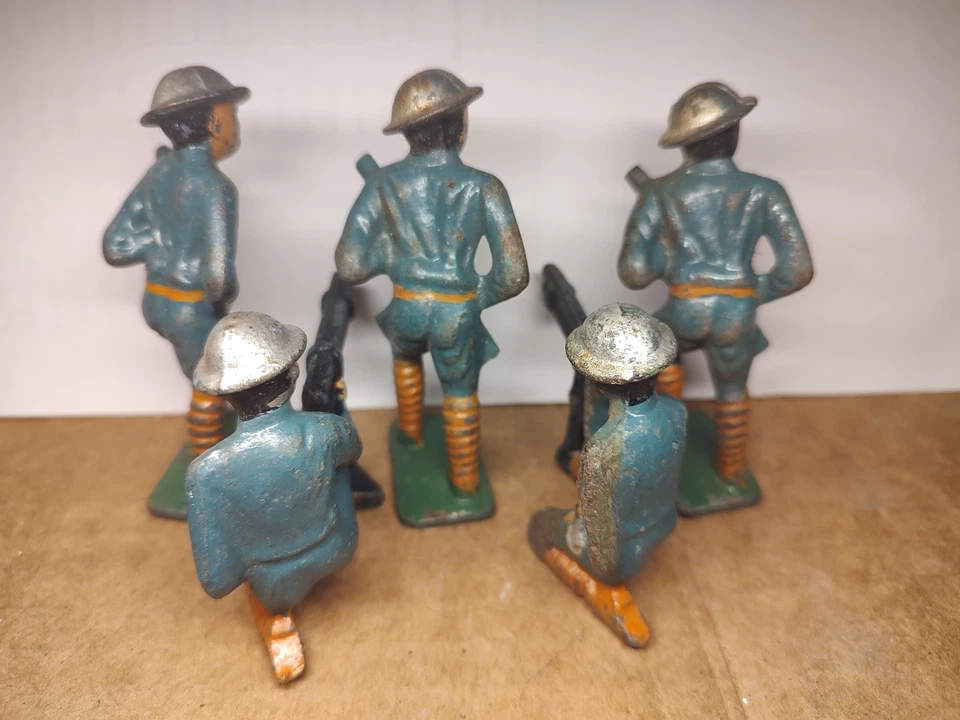 Lote de soldados de ferro fundido Grey Iron G110, G112 Legião Estrangeira - Imagem 2 de 2