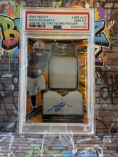Ashton Jeanty RPA PSA 10 - 2025 Panini Select Orange Pulsar /45