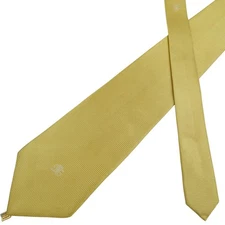 DAKS Tie Silk Gold Korea (Import Tax Included - US Only)