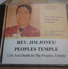 Rev Jim Jones Peoples Temple cd 'Life And Death' 1970's Jonestown Guyana