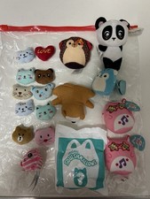 Lot Of 18 Mixed Mini Plush Toys  Squishmallows Squishville