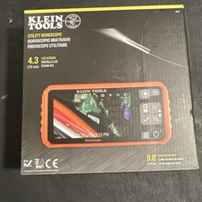 Klein Tools 4.3 Lcd Borescope Inspection Camera W Led Light New 370