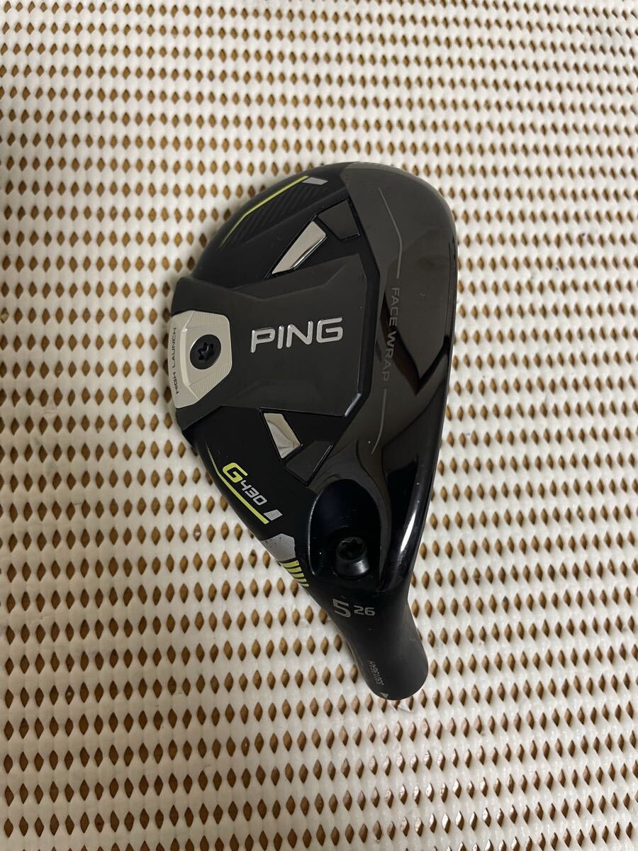 PING G430 HL U5 26 Head Only 00021 Utility Hybrid #QY5L0K | eBay