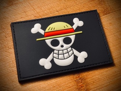 One Piece - Jolly Roger - 3D Rubber Patch