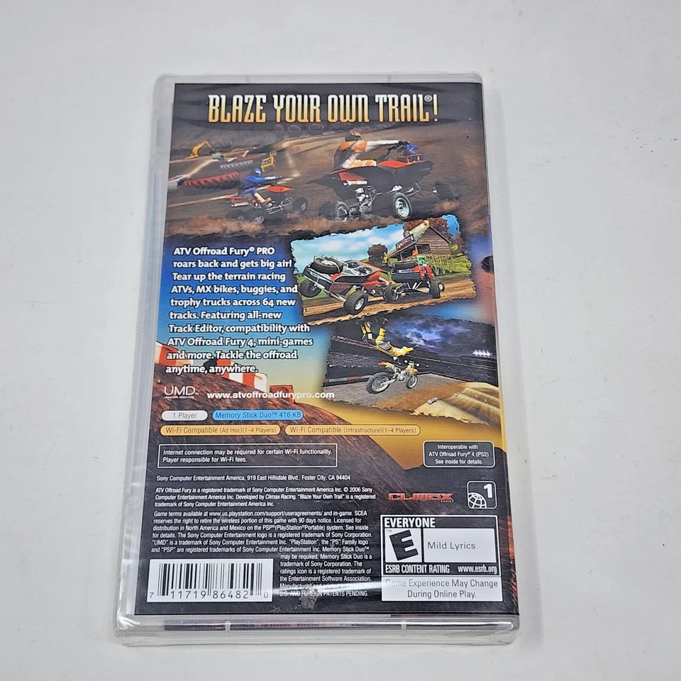 ATV Offroad Fury Pro (Sony PSP) Brand New Factory Sealed - Image 2 of 4