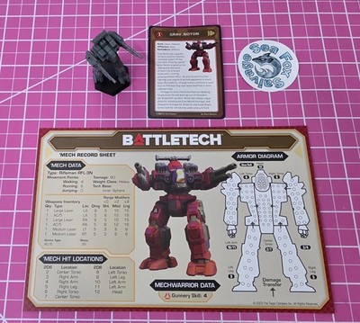 BattleTech RIFLEMAN - RFL-LK - LEGEND KILLER & GRAY NORTON - Essentials