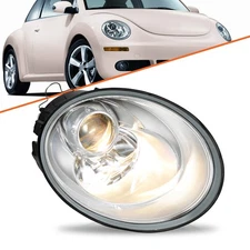 For Volkswagen Beetle Headlight 2006-2010 Passenger Side Halogen DOT VW2519109