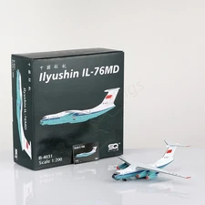 1:200 SQ Wings China United Ilyushin IL-76 B-4031 B-4035 B-4037 Aircraft Model