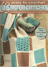 63 Easy to Crochet Pattern Stitches : Combine Stitch...