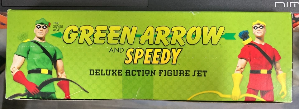 Juego de figuras de acción Green Arrow and Speedy DC Direct Deluxe Arrowcar y Arrowplane Foto 4 de 4