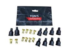 7-8mm 180 degree Socket Spark Plug Distributor Magneto Coil Terminals Boots