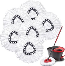 Mop Replacement Heads for O Cedar: Replace Head Easy Wring Spin - 6pack