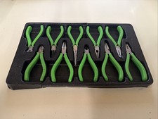 Cornwell Tools Cpl311 10pc Precision Mini Pliers Set Spring Loaded W Insert Used