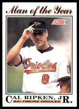Cal Ripken, Jr. 1992 Score #794 Orioles MLB READ FREE SHIPPING AutographDen